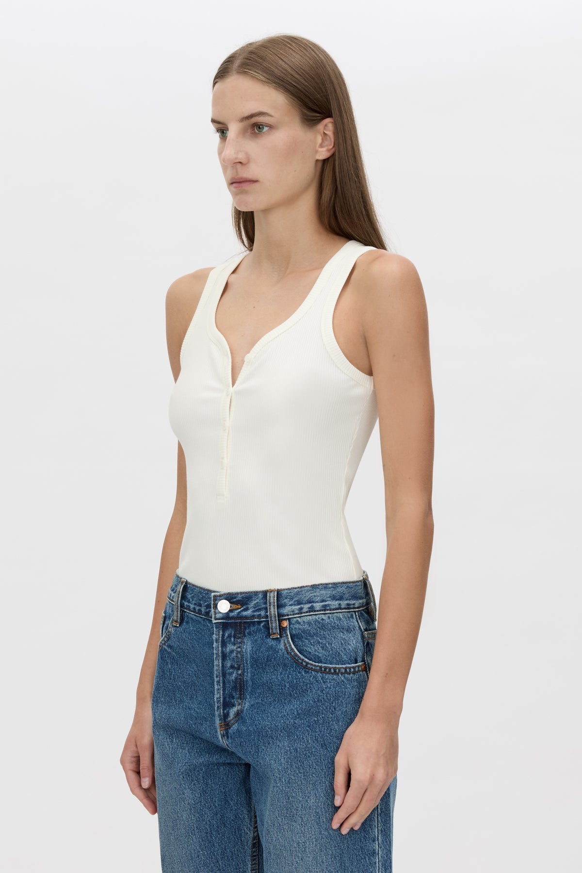 Nora Button Down Tank