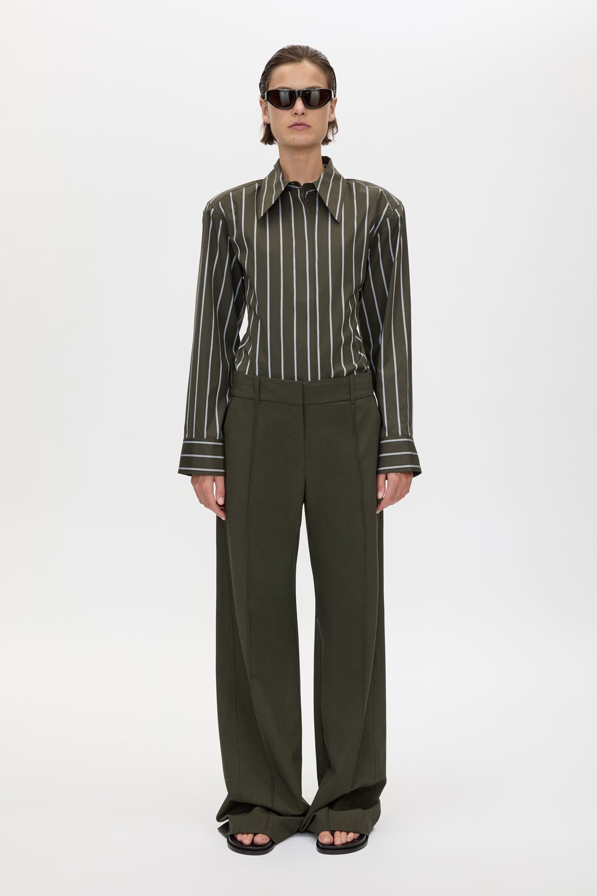 Tarn Fitted Stripe Shirt