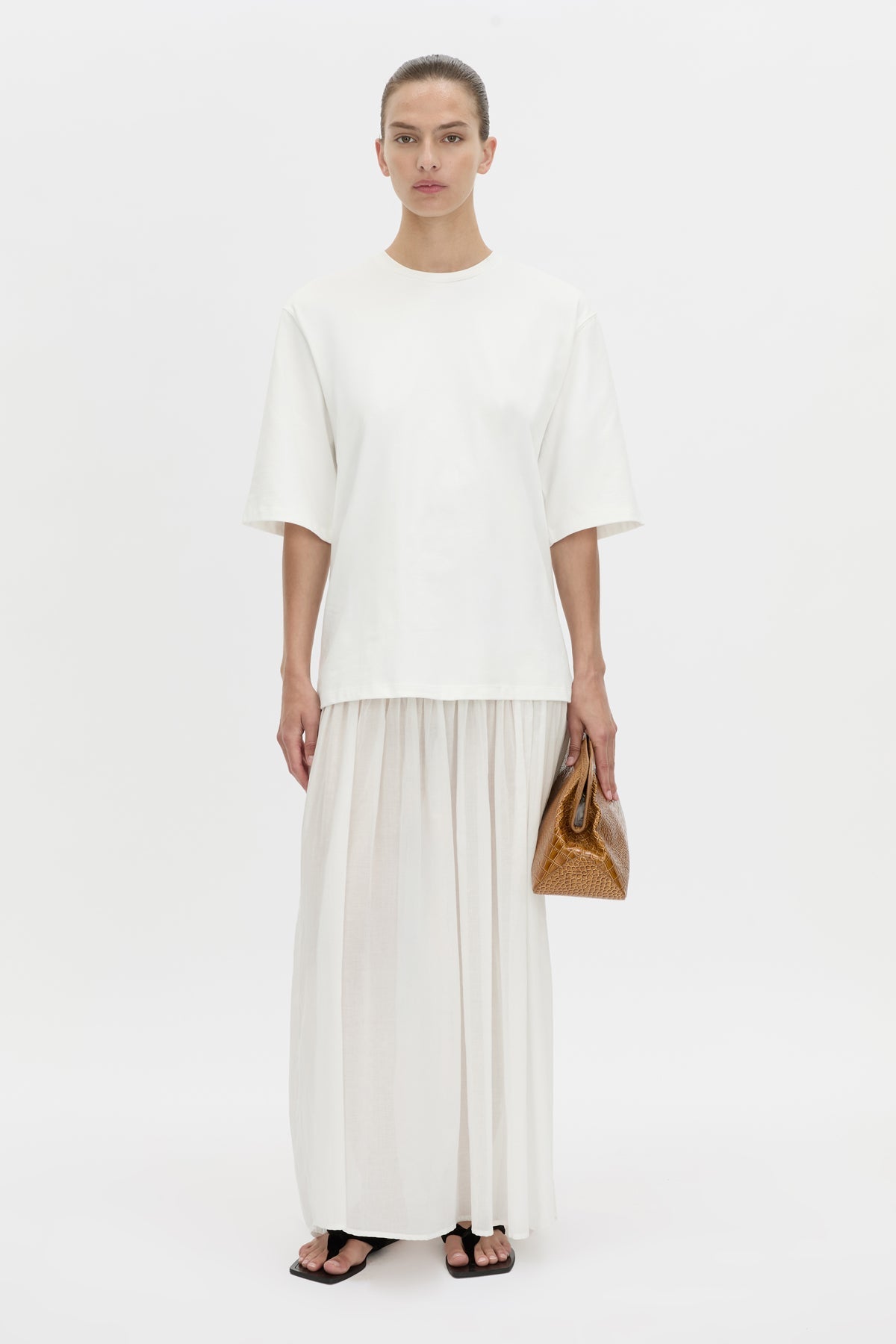 Romy Contrast Maxi Dress
