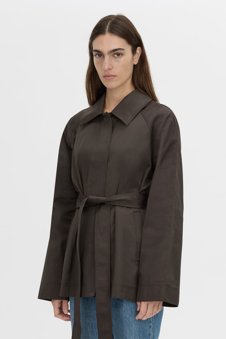 Aidra Short Trench Coat
