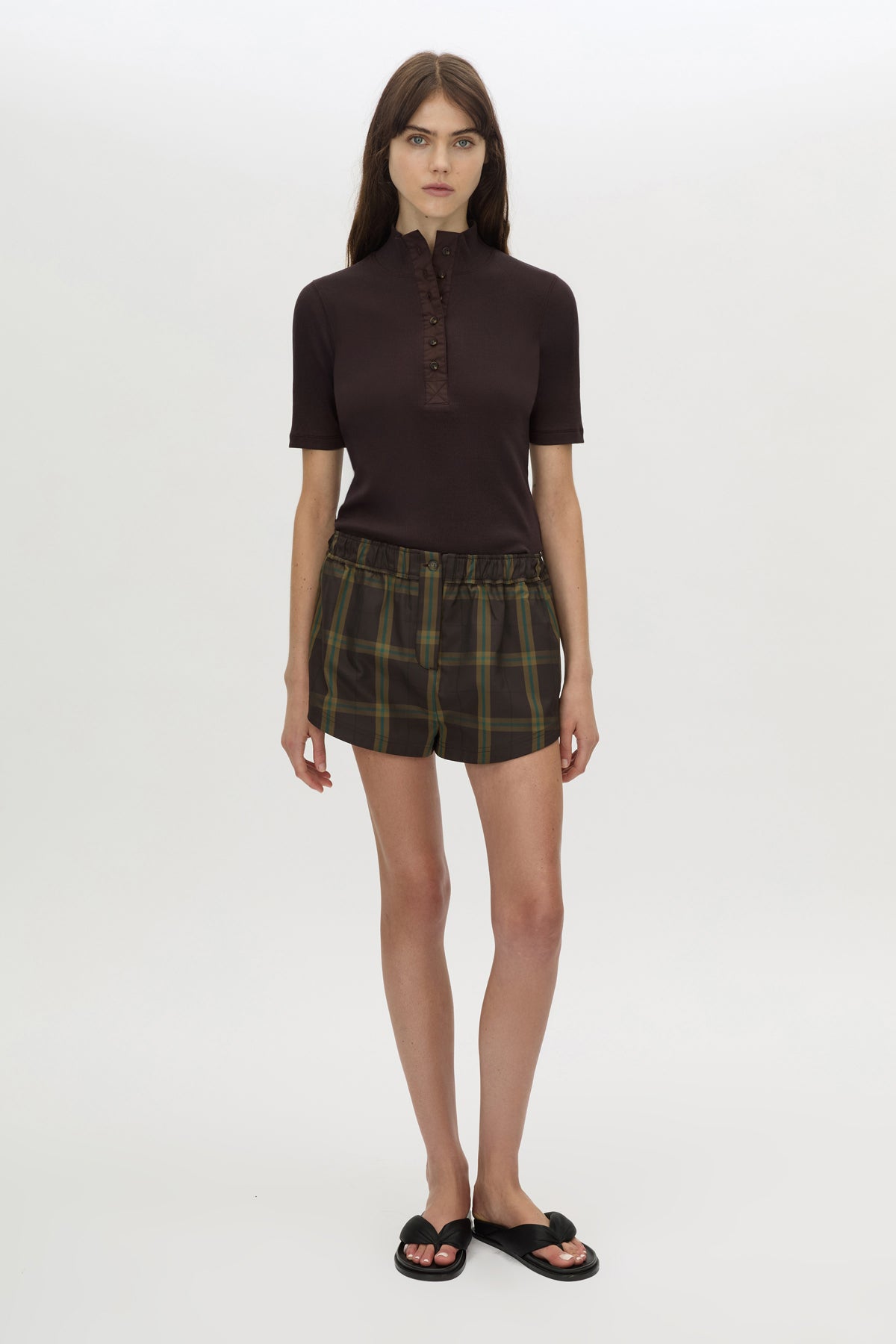 Winton Check Mini Short