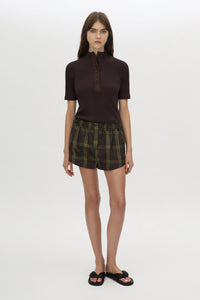 Winton Check Mini Short
