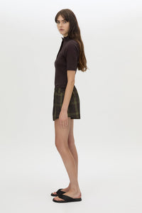 Winton Check Mini Short