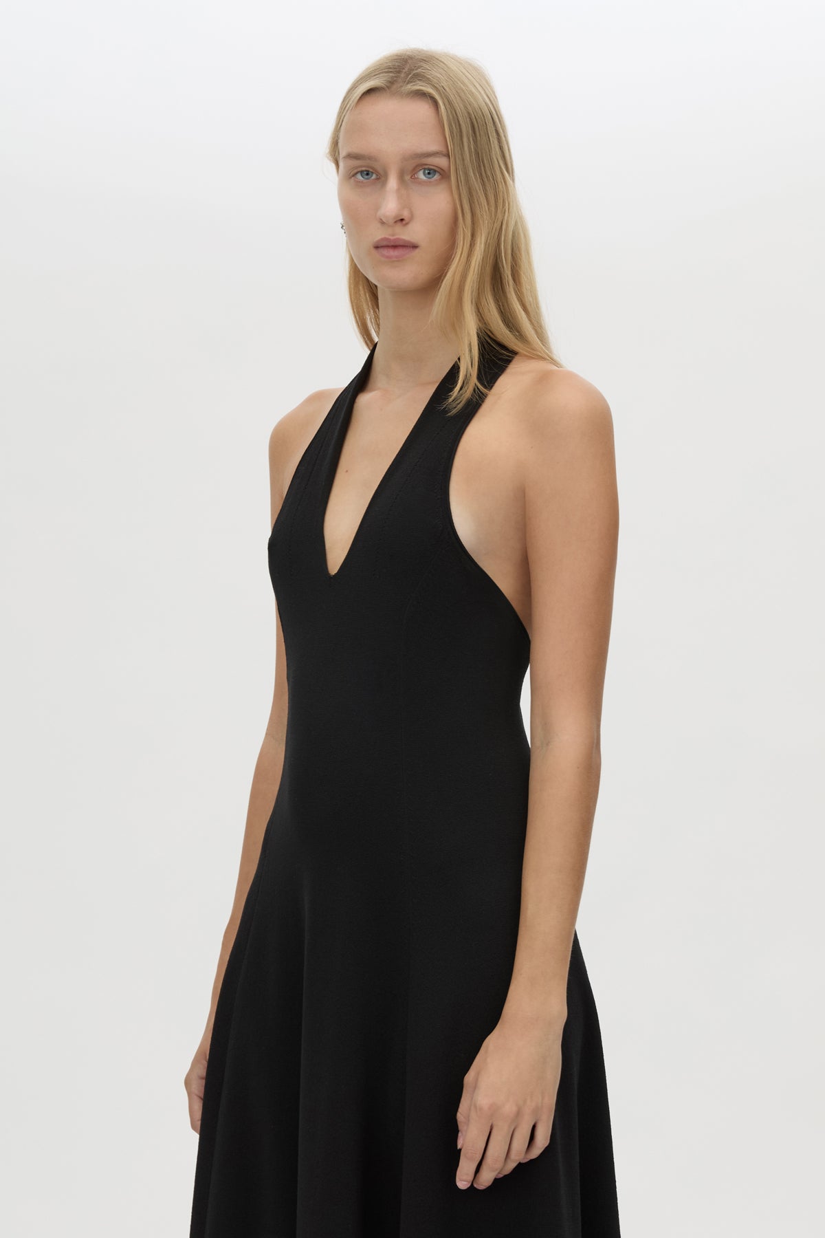 Aurore Knit Midi Fitted Dress