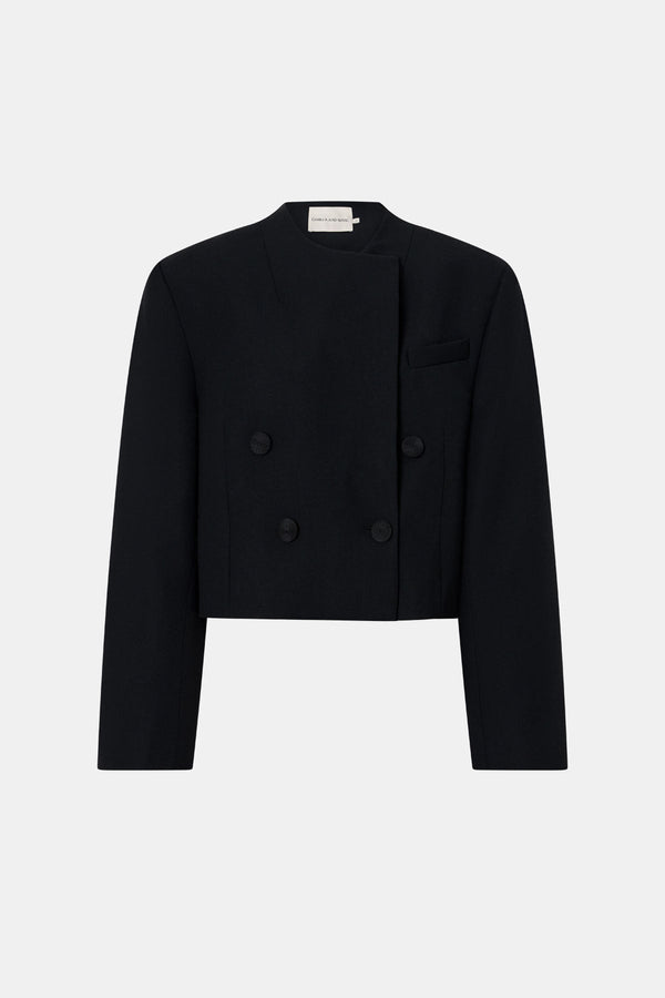 Caius Relaxed Cropped Blazer