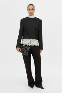 Caius Relaxed Cropped Blazer