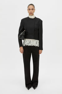 Caius Relaxed Cropped Blazer