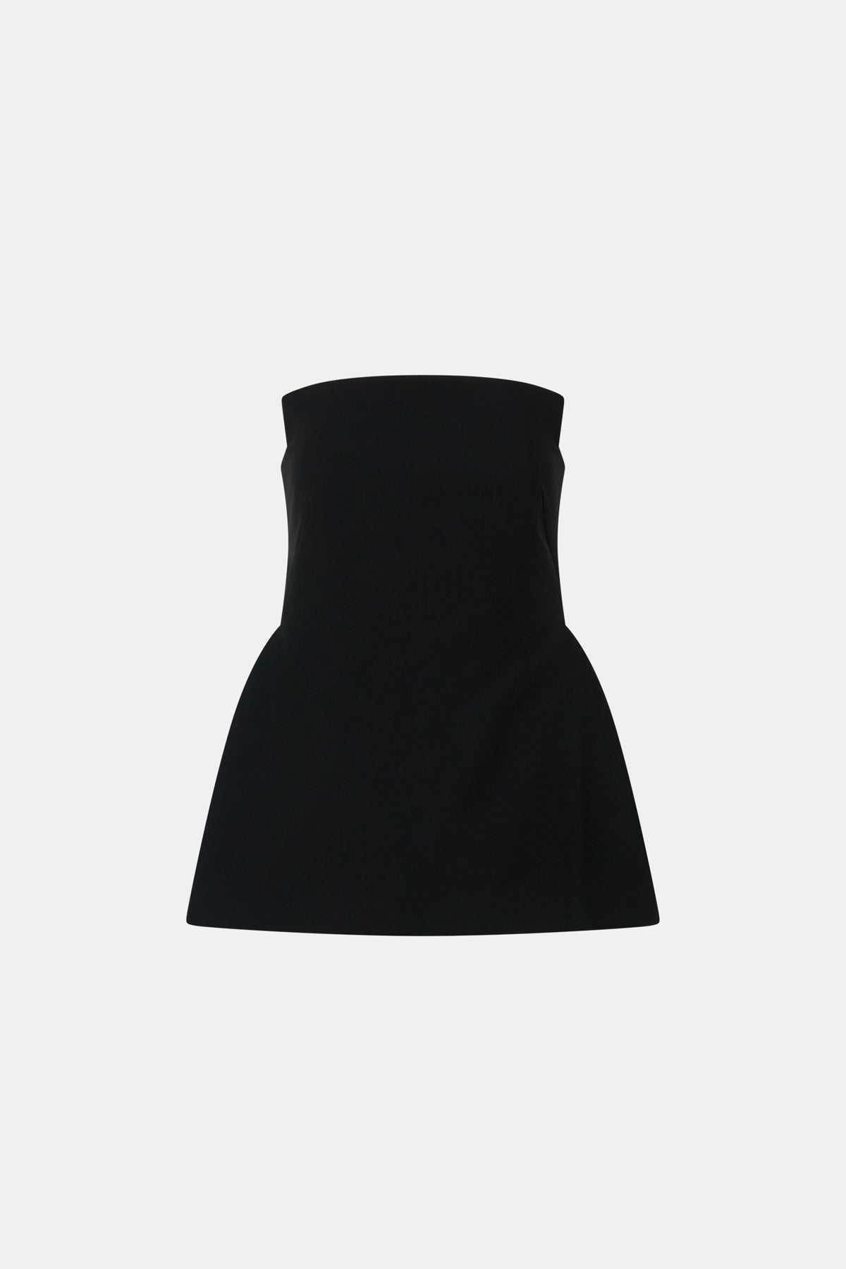 Ghost view CAMILLA AND MARC Cassie Bodice Top in Black with a tailored strapless silhouette.