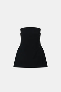 Ghost view CAMILLA AND MARC Cassie Bodice Top in Black with a tailored strapless silhouette.