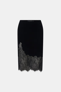 Cayana Lace Knit Skirt