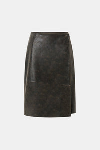 Dawn Leather Skirt