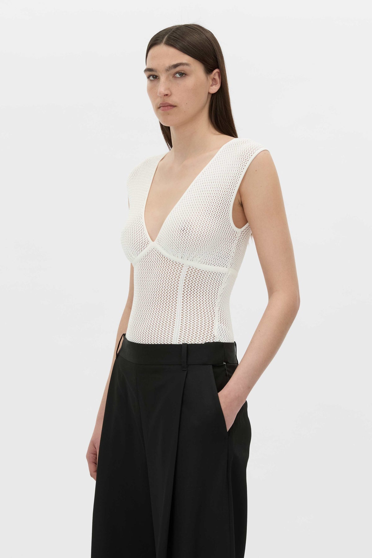 Elandra Textured Bodysuit