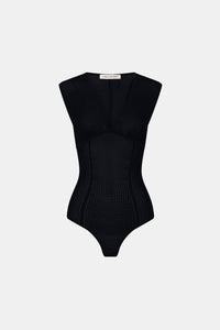 Elandra Textured Bodysuit