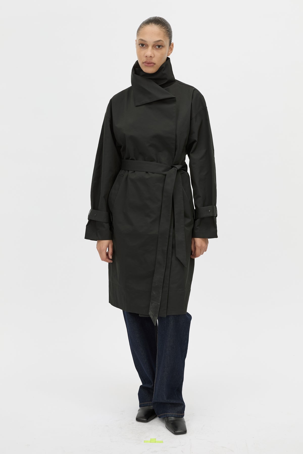 Gia Funnel Neck Coat