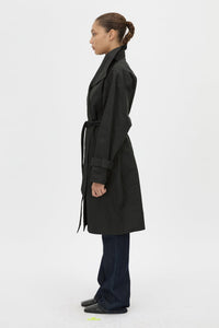 Gia Funnel Neck Coat