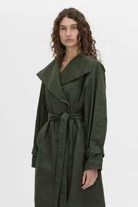 Gia Funnel Neck Coat