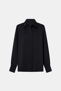 Ground Satin Long Sleeve Shirt
