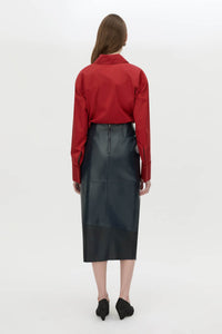 Lido Leather Skirt