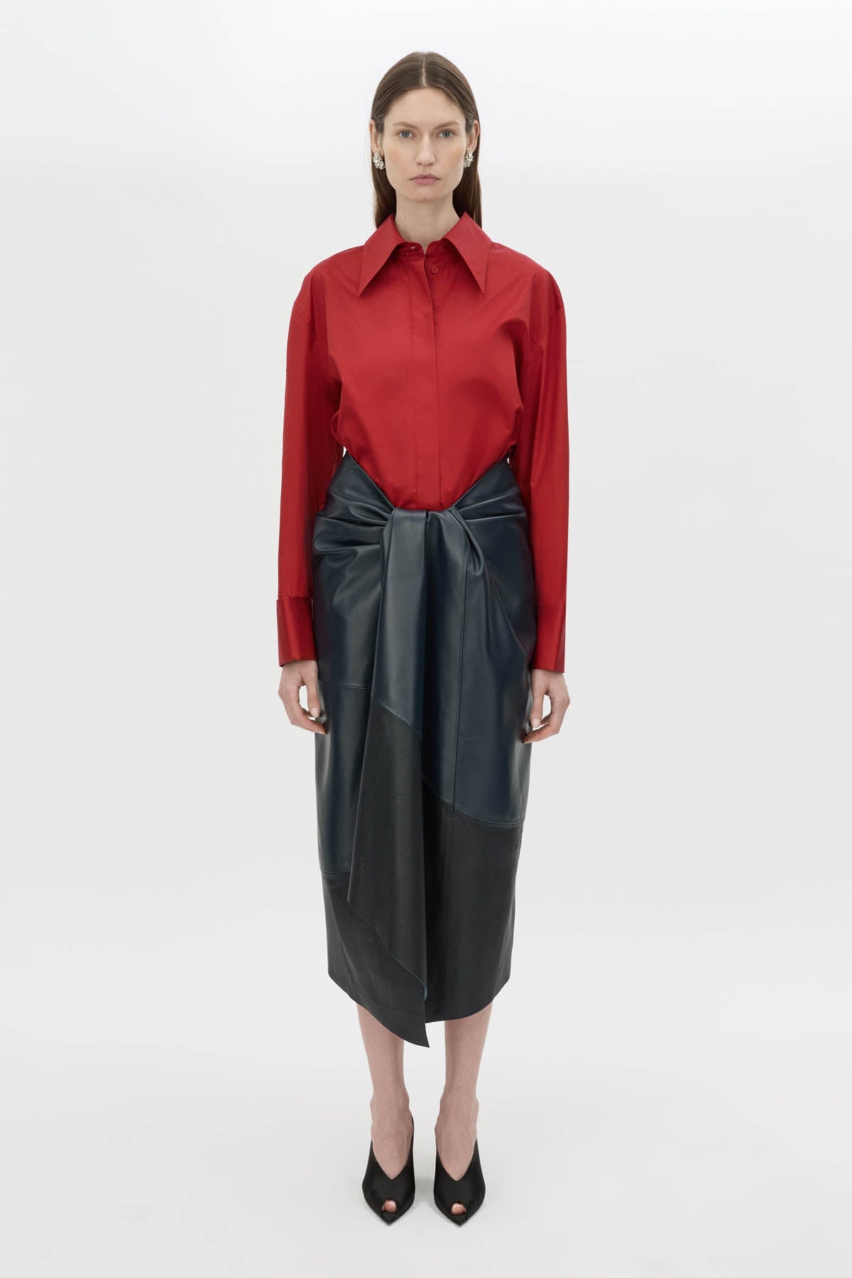 Lido Leather Skirt