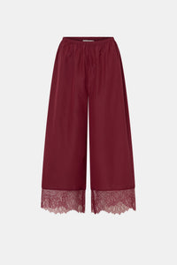 Ghost view CAMILLA AND MARC Lira cropped pant in raspberry pink.