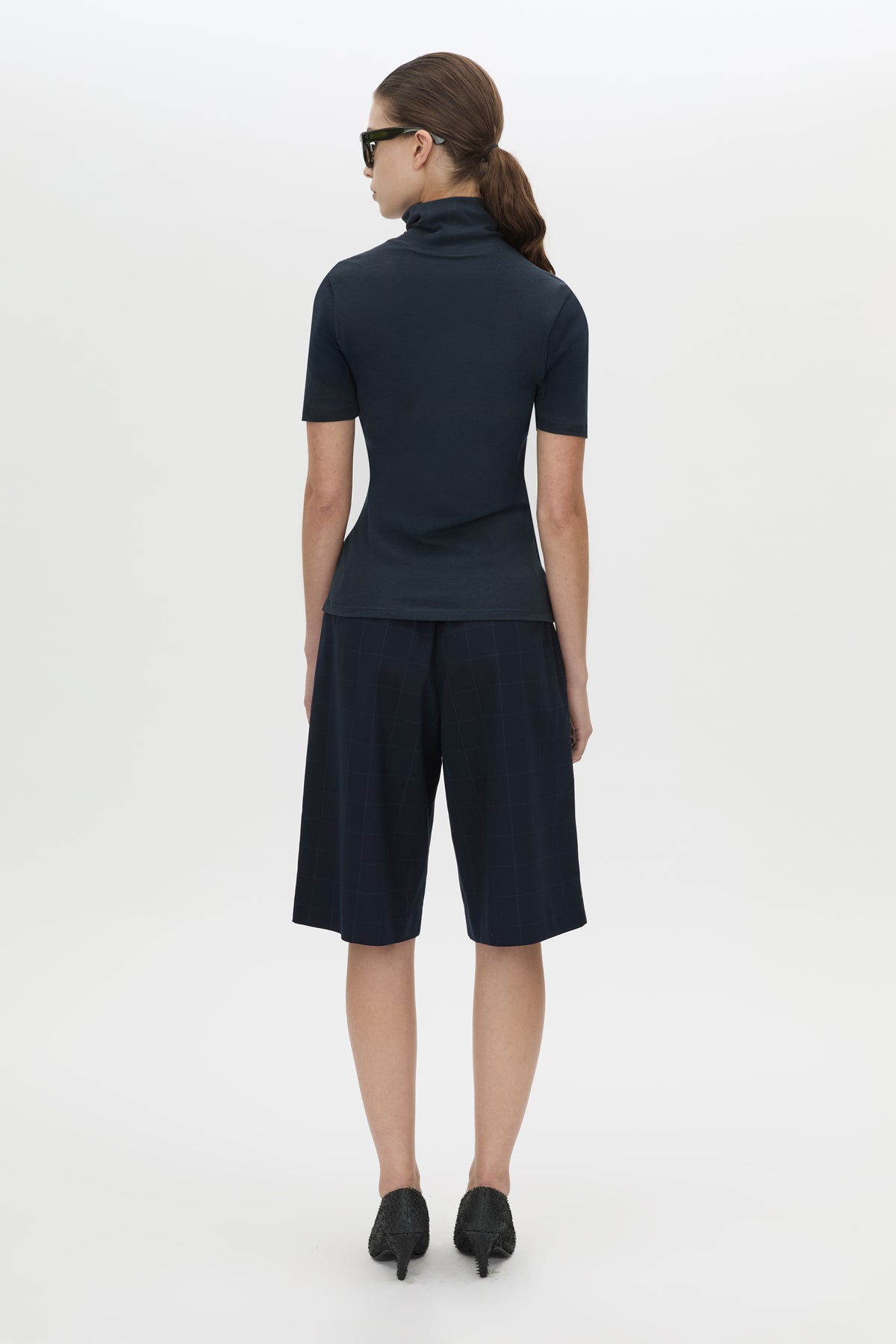 Lourdes Check Soft Short
