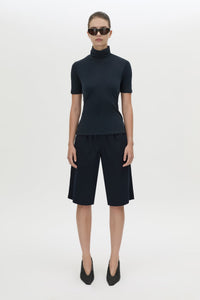 Lourdes Check Soft Short