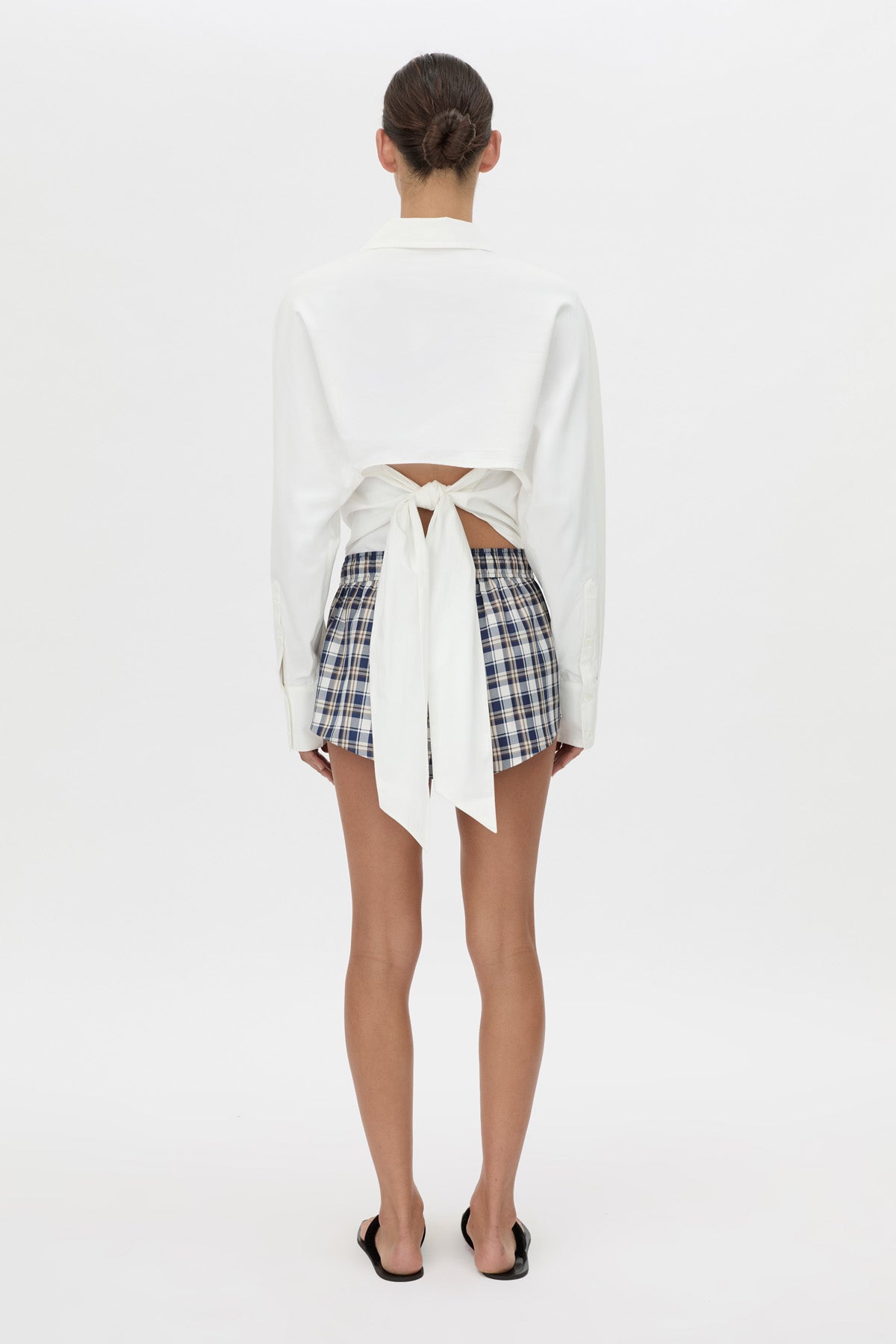 Lucente Check Micro Short