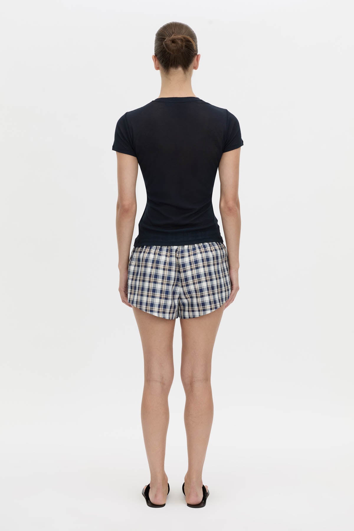 Lucente Check Micro Short