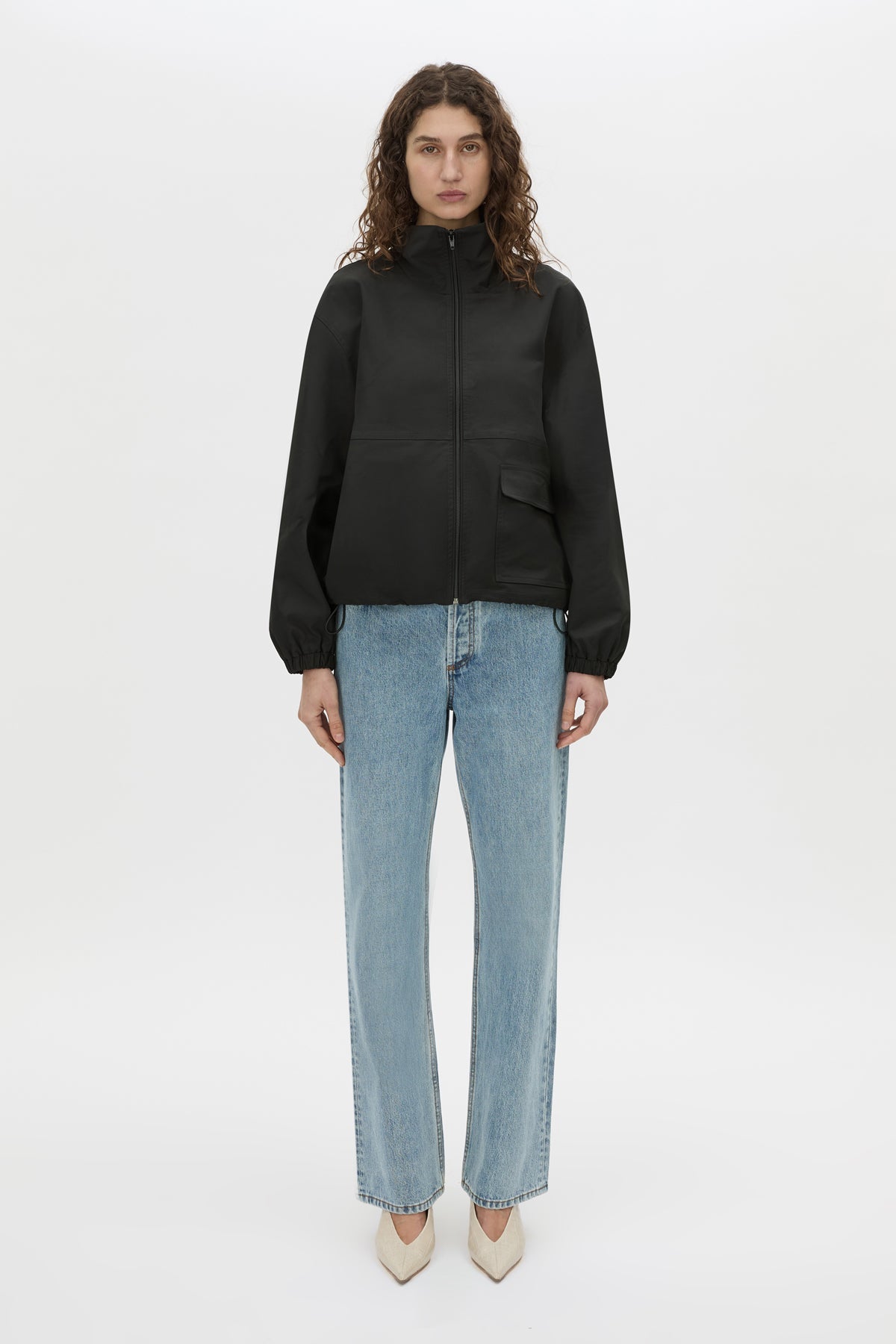 Mahdavi Funnel Neck Jacket