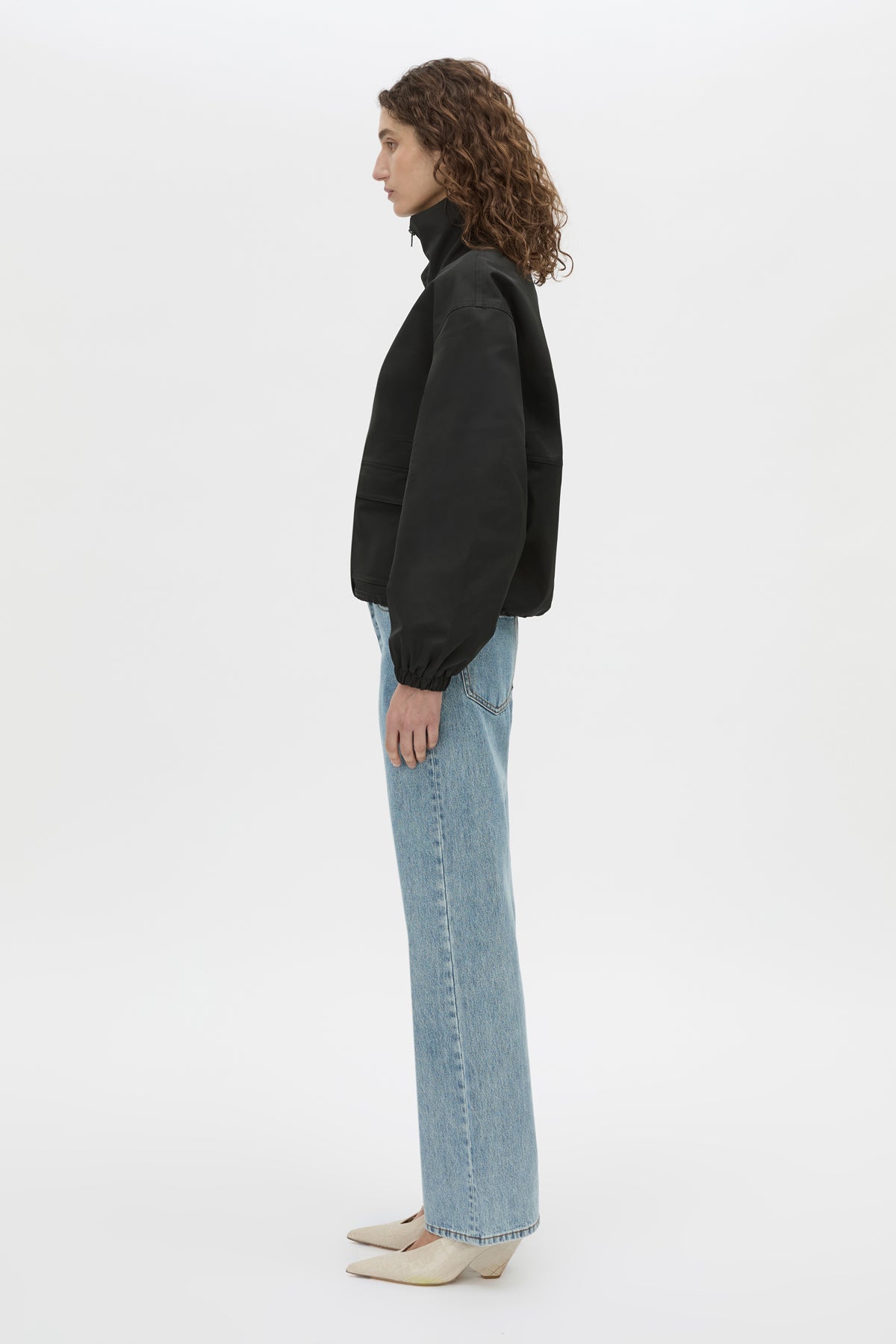Mahdavi Funnel Neck Jacket