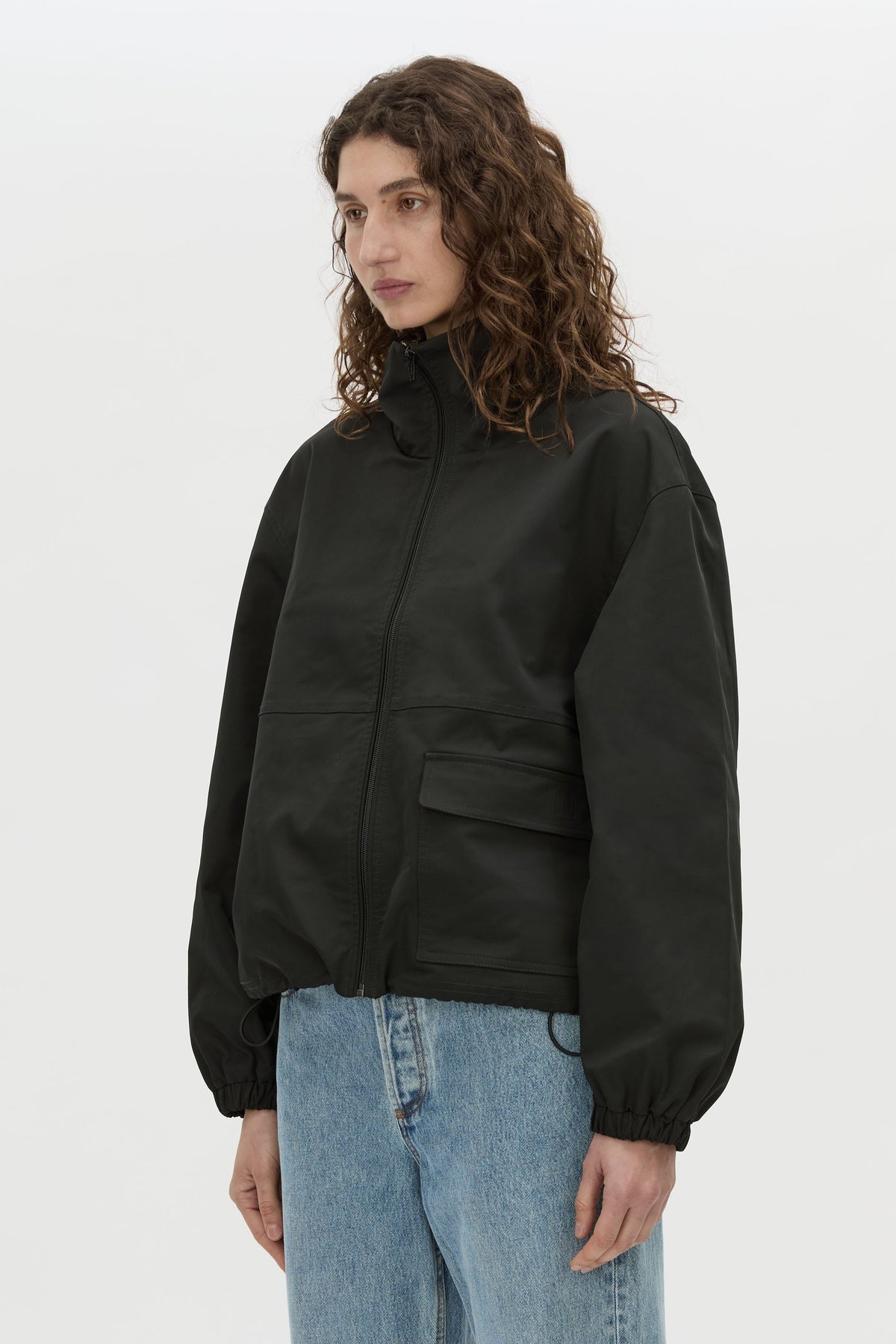 Mahdavi Funnel Neck Jacket