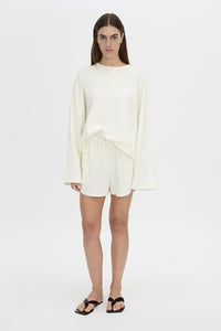 Maris Button Front Mini Short