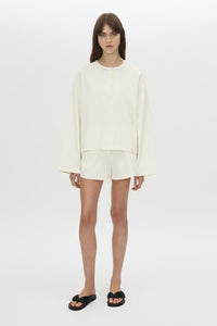 Maris Button Front Mini Short