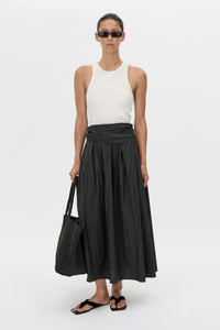 Milo Gathered Skirt W/belt