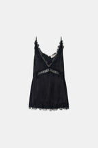 Mirage Lace Trim Top