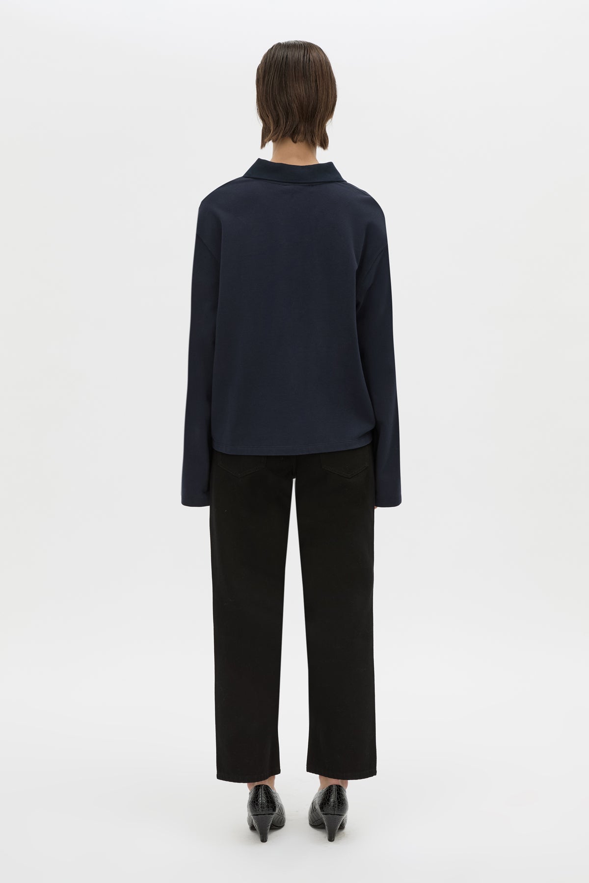Moreno Long Sleeve Polo Top
