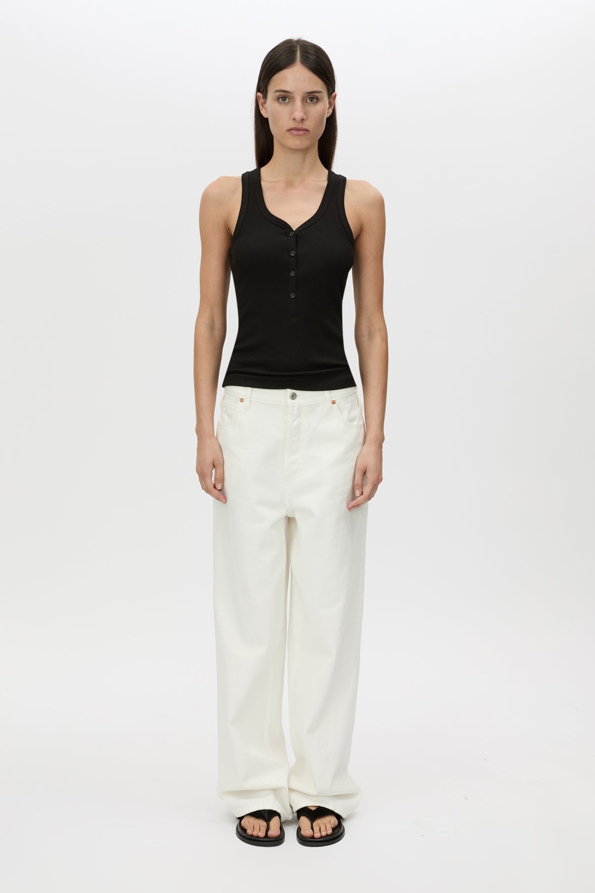 Nora Button Down Tank
