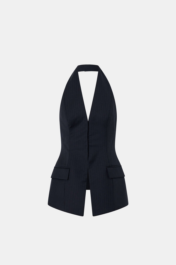 Orban Tailored Halter Top