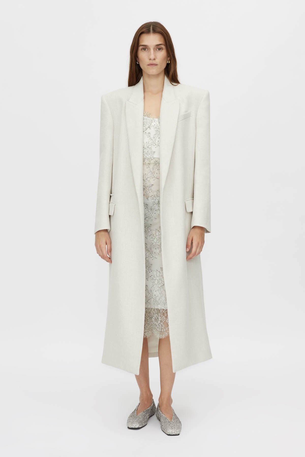 Peregrine Lace Midi Dress