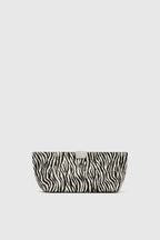 Poppy Zebra Clutch