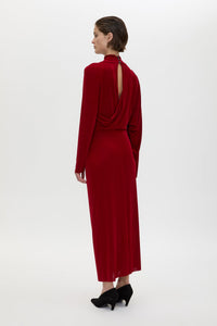 Ravine Draped Sleeve Dress