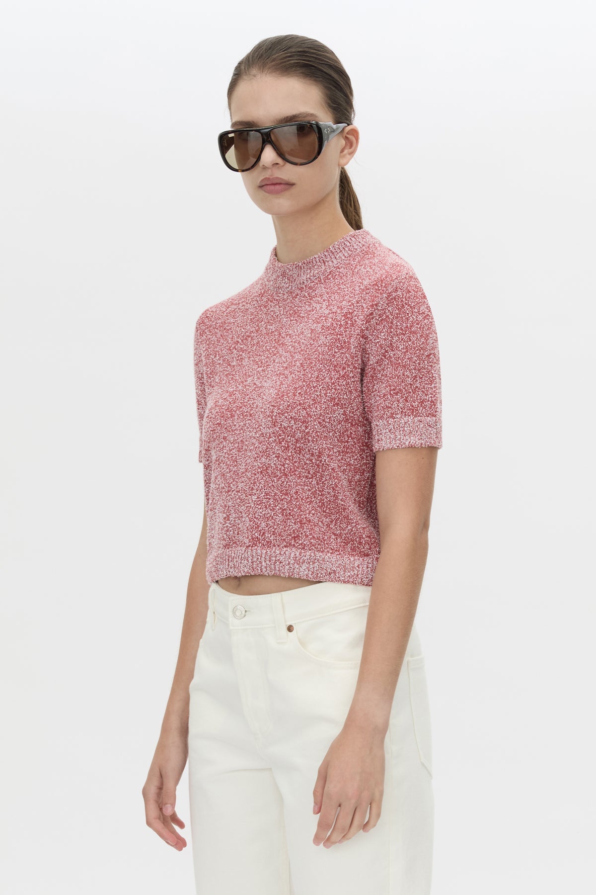 Soleo Textured Knit Tshirt