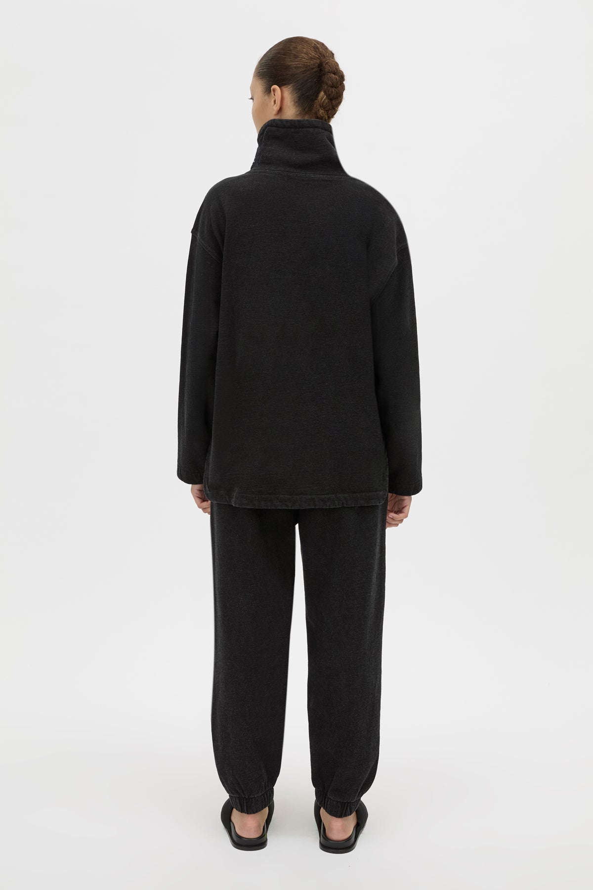 Sorrell Denim Fleece Pullover Top
