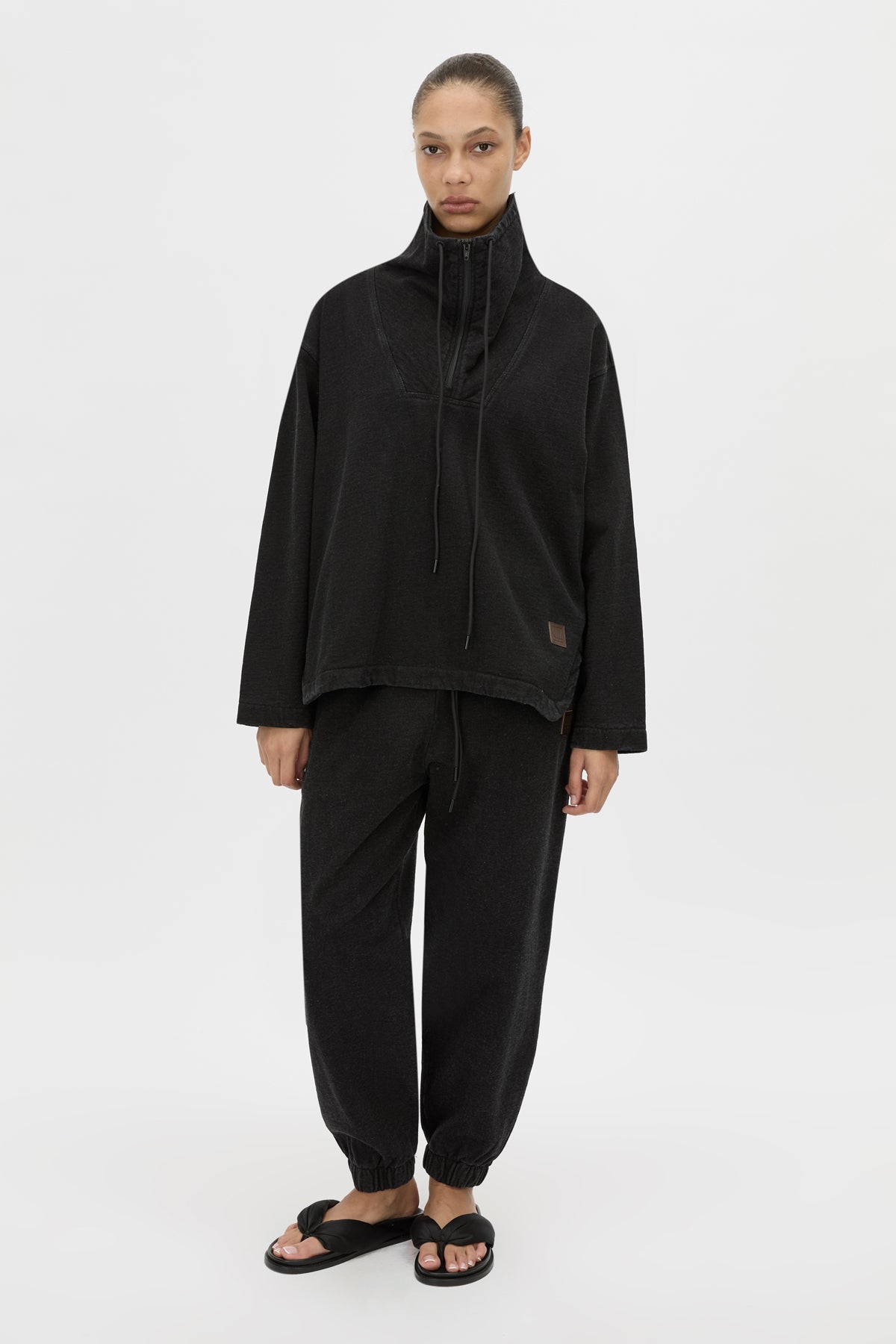 Sorrell Denim Fleece Pullover Top