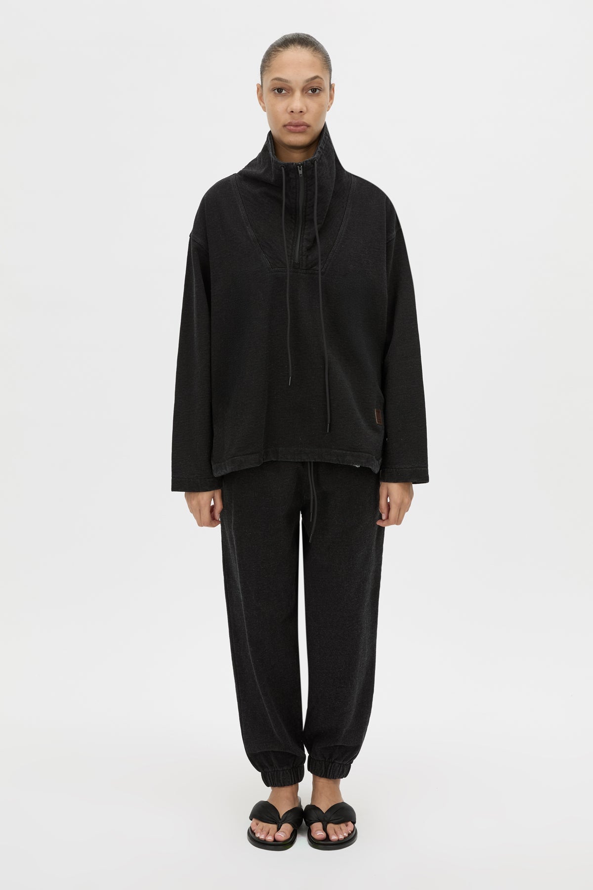 Sorrell Denim Fleece Pullover Top