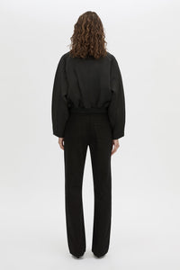Tamar Satin Bomber Jacket