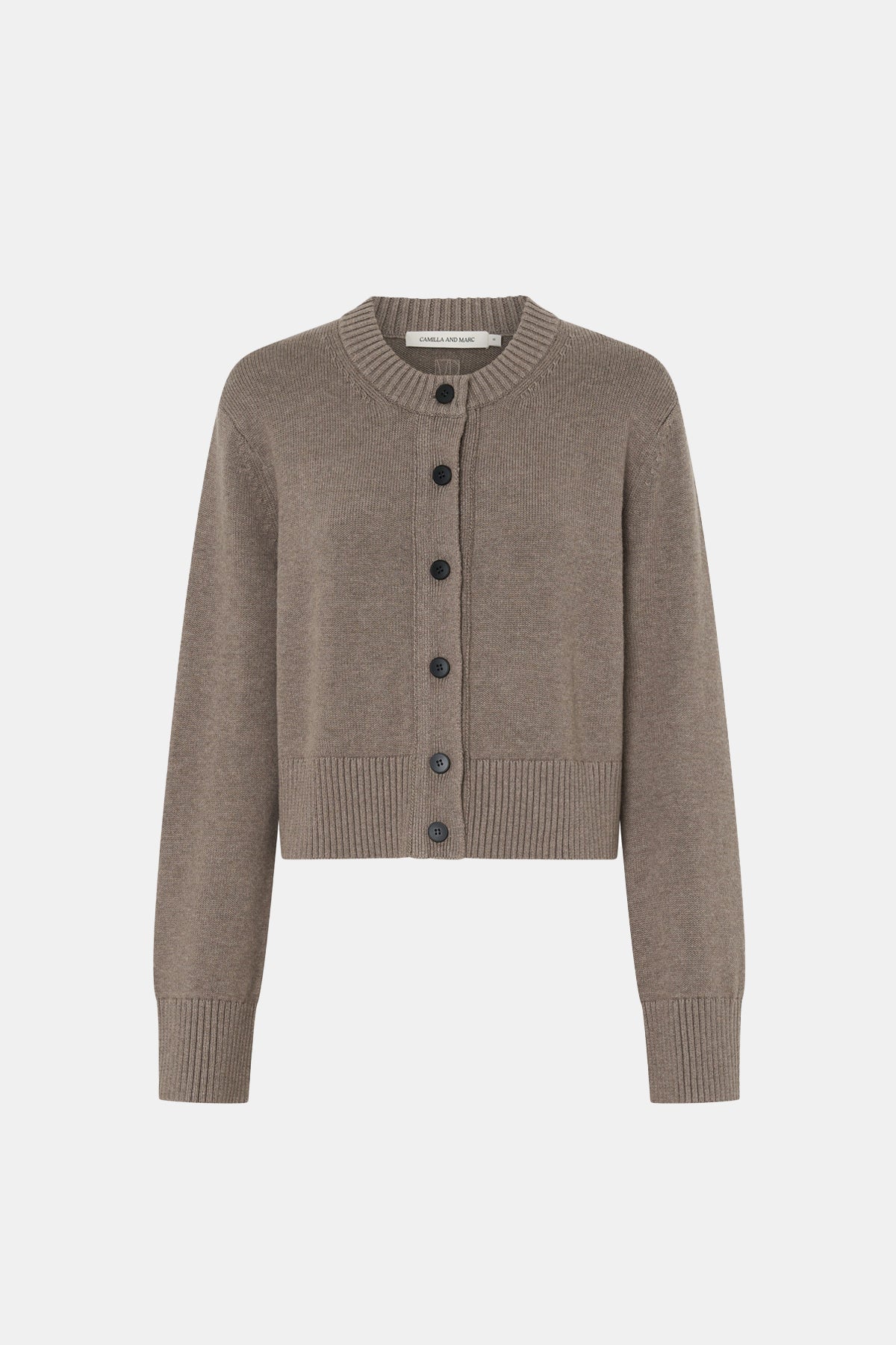 とまと　MARNO Camille knit Tori Knit Cardigan in Pepper - CAMILLA AND MARC® C&M – CAMILLA AND