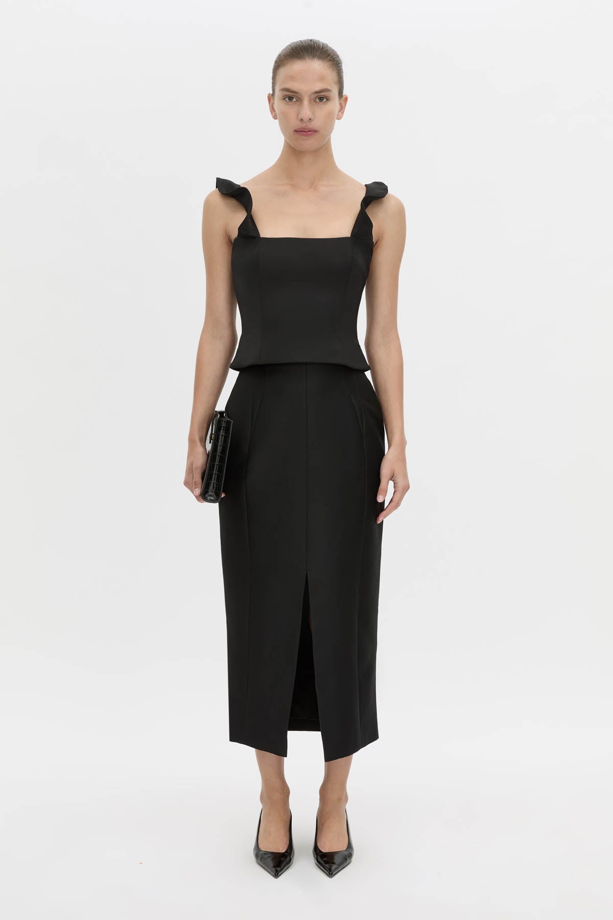 Vene Midi Skirt