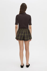 Winton Check Mini Short