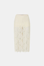Zemira Lace Midi Skirt